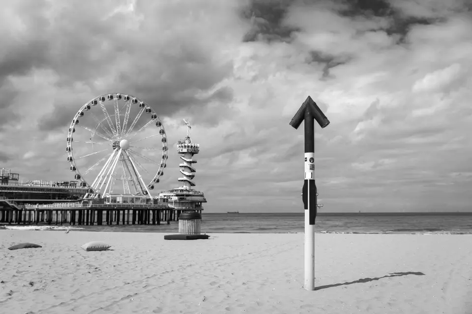 Stranddouche Scheveningen